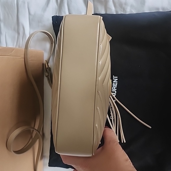 YSL Dark Beige Camera Bag - Picture 4 of 14